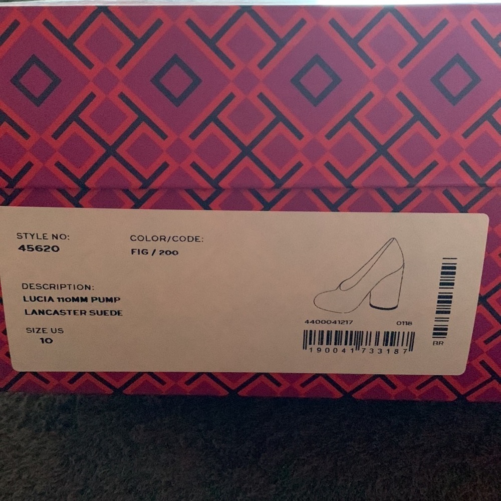 Tory Burch “Lucia” suede 110mm pump, size 10 - Picture 6 of 6